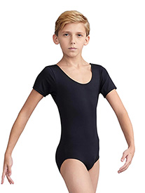 Capezio - Short Sleeve Leotard - Boys